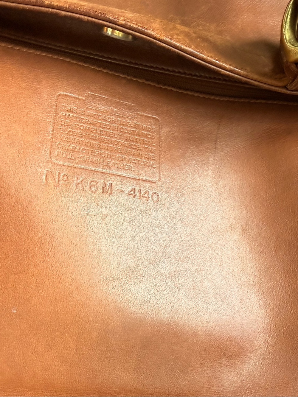 Coach Vintage SoHo Leather Tote  in Cognac 4140 - Picture 6 of 6